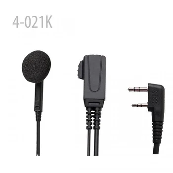 

4-021K 2 wire Earpiece with PTT (K plug) For TG-UV2 BF-888S KG-UVD1P TH-F8 PX-777 KG-UV6D TG-K4AT BF-777S TH-UVF1 TH-UVF9