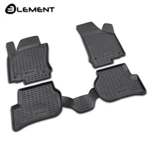 Для Volkswagen Jetta V 2005-2010 Коврики в салон 4 шт./компл. полиуретан Element NLC5114210KH