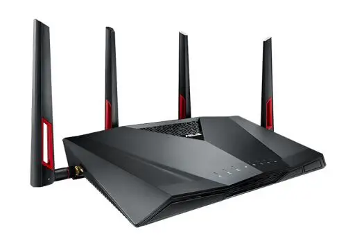 ASUS RT-AC88U AC3100 двухдиапазонный гигабитный Wi-Fi игровой маршрутизатор с MU-MIMO, поддержка aiproadth сетевой безопасности по Trend Micro