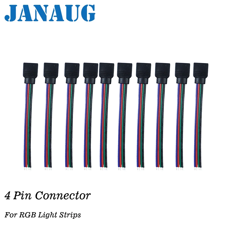 4pin печатной платы разъем светодиодный RGB светодиодные полосы 4 pin гнездовой