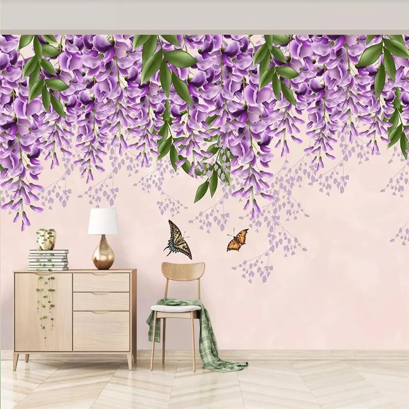 Watercolor style Nordic TV background wall professional production murals wholesale wallpaper mural poster photo wall Watercolor style Nordic TV background wall professional production murals wholesale wallpaper mural poster photo wall