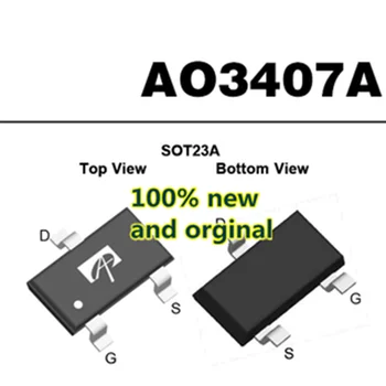 

50Pcs 100% New and original SOT-23 A03407A X7HV2T MOS in stock