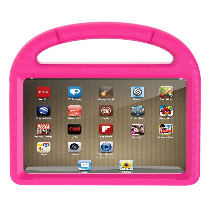 Kids Shockproof Case For Amazon Kindle Fire HD 7 2015 2017 Version Children Safe EVA Protective Case Handle Stand Cover (33)