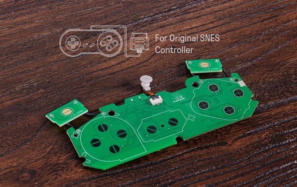 

8BitDo Mod Kit for Original SNES/SF-C Controller DIY SNES SF-C Controller to Bluetooth Gamepad
