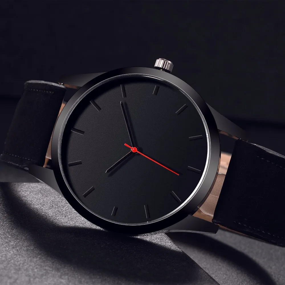 Fashion Large Dial Watch Men Watch Leather Sport watches Military Quartz watches High Quality Clock Wristwatch Relogio Masculino Fashion Large Dial Watch Men Watch Leather Sport watches Military Quartz watches High Quality Clock Wristwatch Relogio Masculino