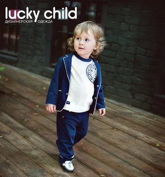 

Hoodies & Sweatshirt Lucky Child for boys 28-82Mf Kids Baby clothing Children clothes Jersey Blouse