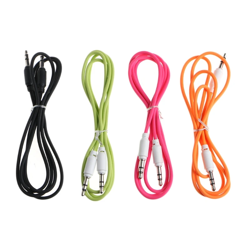 

100cm 3.5mm Jack Male To Male Audio Auxiliary Aux Cable For Car Stereo MP3 Phone