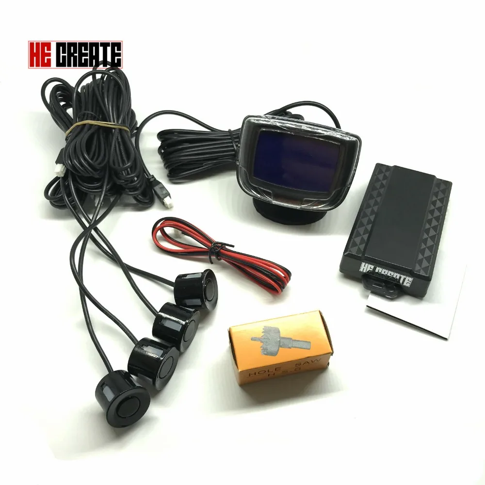 HE CREATE High Quality Car Parking Sensor Kit with 4 Sensors 22mm 28