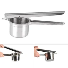 Кухонная соковыжималка для картофеля из нержавеющей стали, соковыжималка для пюре, овощей, фруктов, пресс-машина, высокое качество