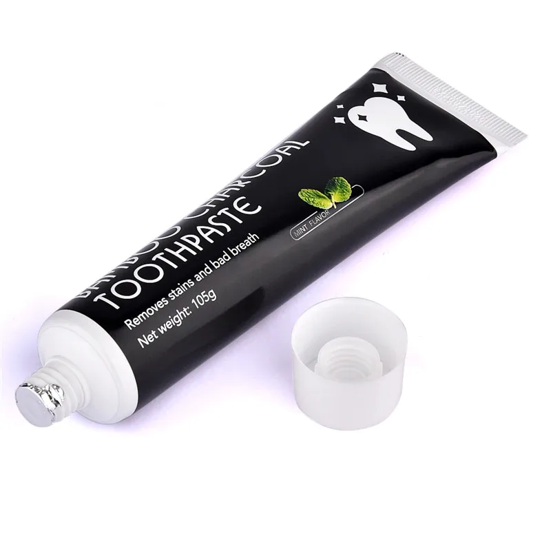 Dropshipping 1Pcs High Quality Tooth Care Bamboo Natural Activated Charcoal Teeth Whitening Toothpaste Oral Hygiene Dental