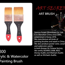 3600 высококачественные корейские импортные синтетические волосы латунные наконечники с деревянной ручкой многофункциональные товары для рукоделия кисти для рисования