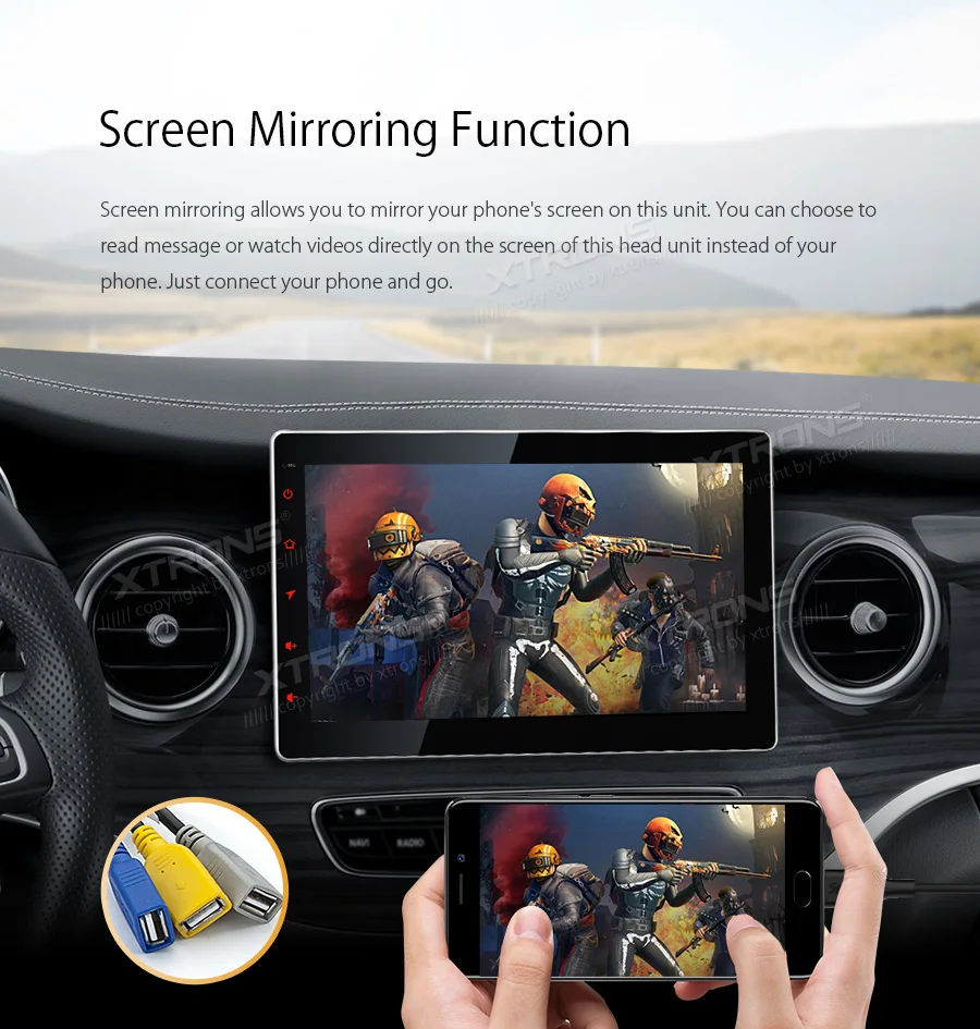 Excellent XTRONS Universal 10.1" Head Unit Android 8.1 Car Multimedia Player Radio Stereos 1080P Video Steering wheel GPS RCA OBD NO DVD 11 Excellent XTRONS Universal 10.1" Head Unit Android 8.1 Car Multimedia Player Radio Stereos 1080P Video Steering wheel GPS RCA OBD NO DVD 11