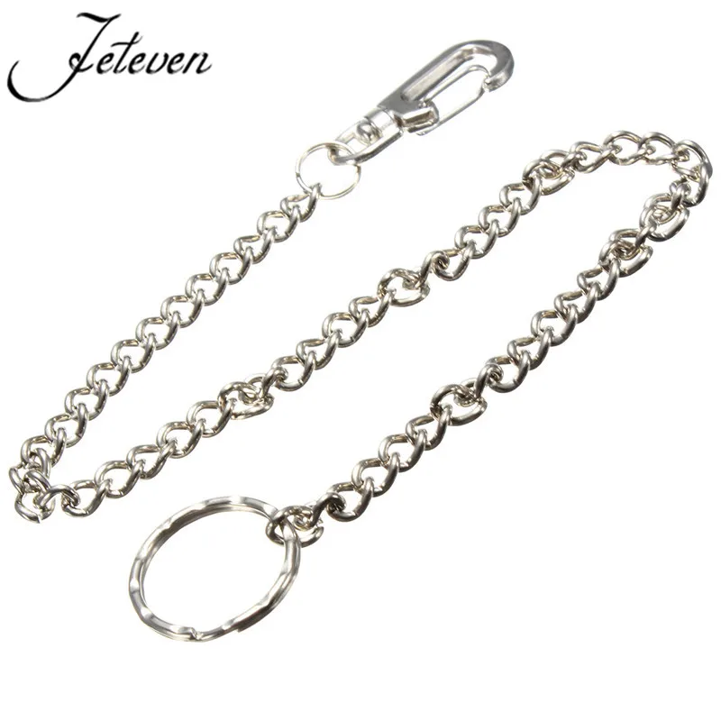 38cm Long Metal Wallet Belt Chain Rock Punk Trousers Hipster Pant Jean