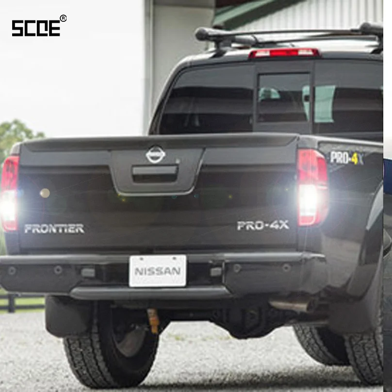

For nissan King-Cab/Pick up D22 King-Cab/Pick up D40 SCOE 2015 2X30SMD Super Bright Back Up Light Car Styling