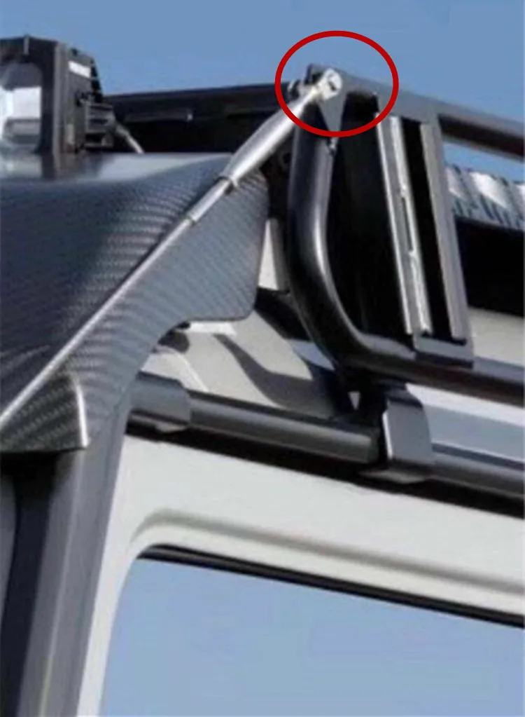 G class stainless steel wire fit for G wagon 4x4 with the front bumper guard and roof rack (11)