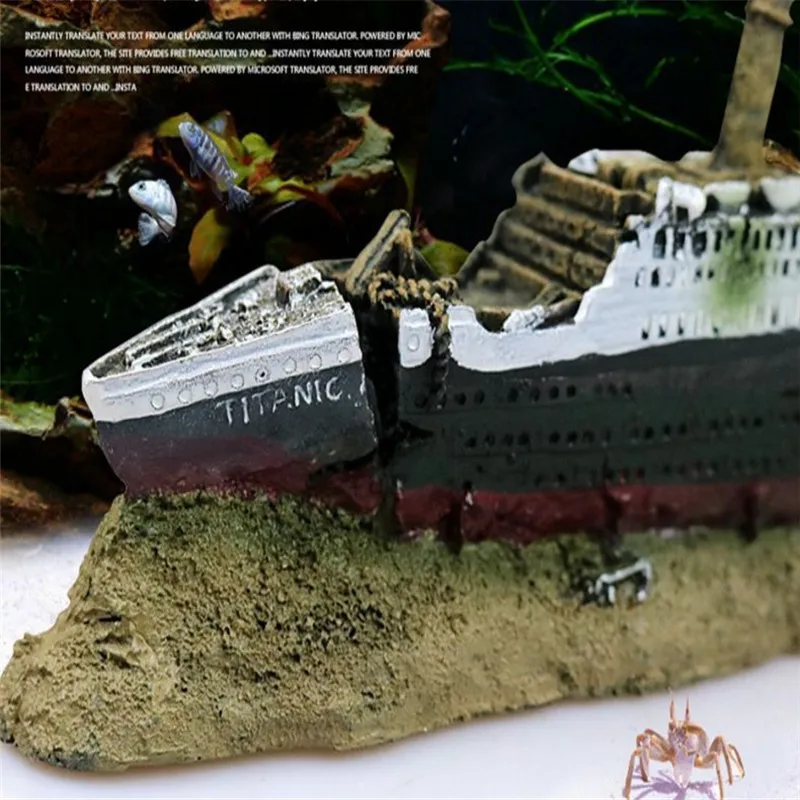 breaking titanic toy