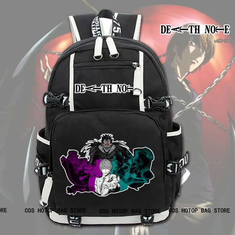 

Anime Death Note Backpack Knapsack Packsack Travel Study School Bags Otaku Shoulders bag Package