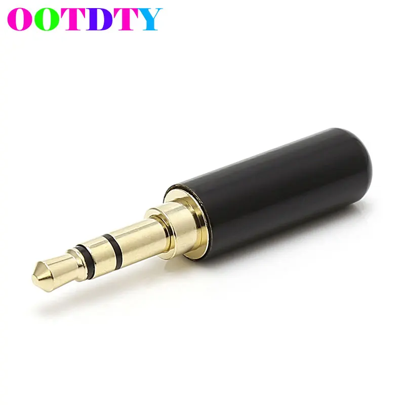 

4x3 Poles 3.5mm Audio Gold-Plated Headphone Earphone Plug 3.5 RCA Connectors Jack Plug Jack Stereo Headset Dual Track