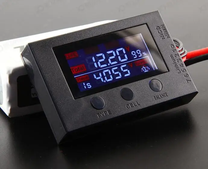 1 шт. HotRC новый дизайн BX100 8 S Lipo батарея Напряжение тестер/Низкая напряжение