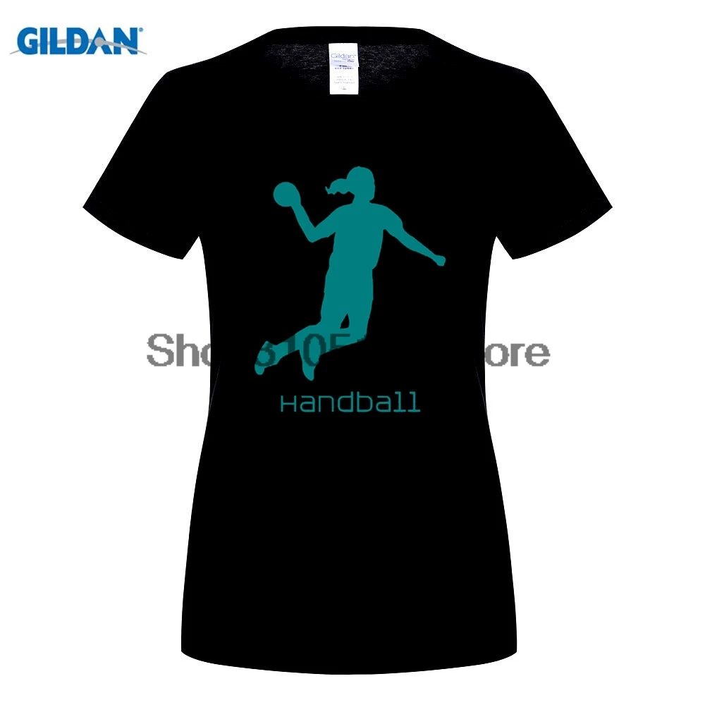 

women fashion brand t shirt O Neck Handball female women t-shirt Popular Normal Ladies tees shirt
