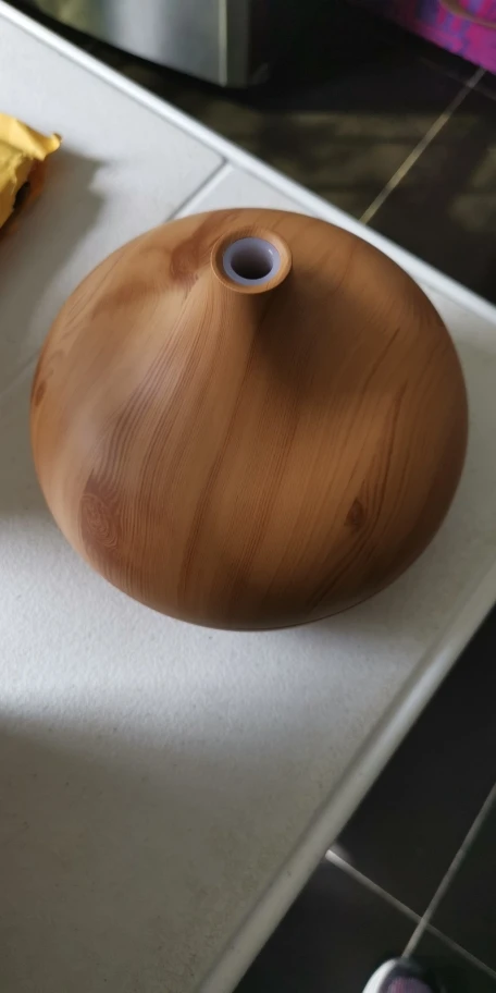 Wood Patterned Ultrasonic Oil Diffuser