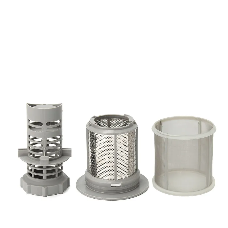 2 части набор сетчатых фильтров для посудомоечной машины серый ...