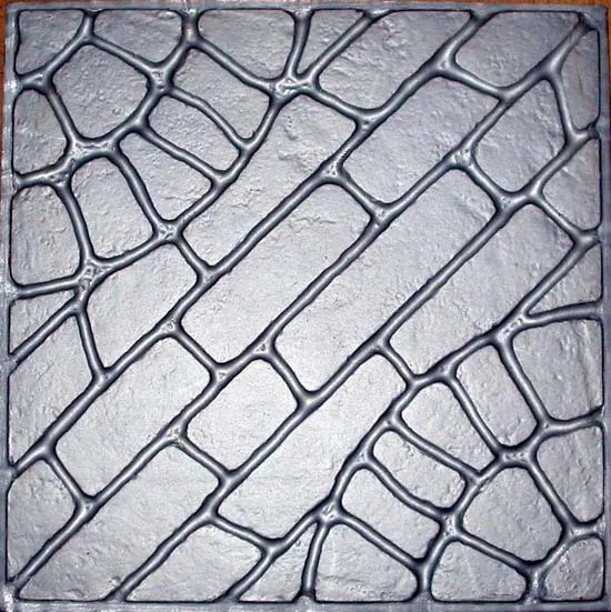 

Plastic Molds for Concrete Paving Slabs Wall Stone Cement Tiles "Pavement" Paving Slabs Plastic molds BEST PRICE