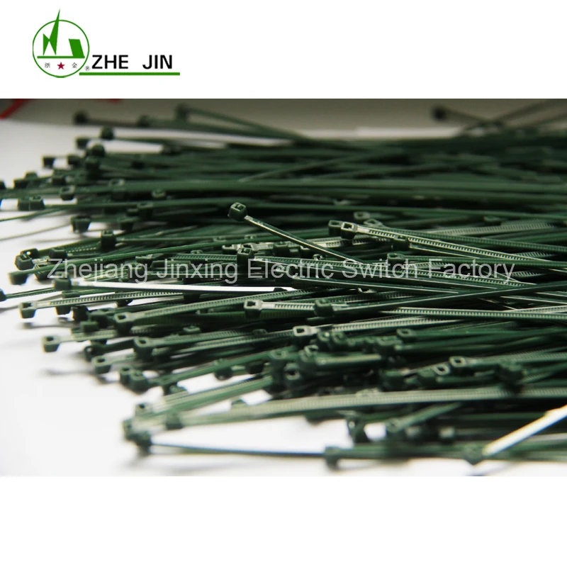 100 PCS 8/" GREEN Colored Cable Wire Tie 40 Lbs Nylon Zip Ties Multipurpose Strap