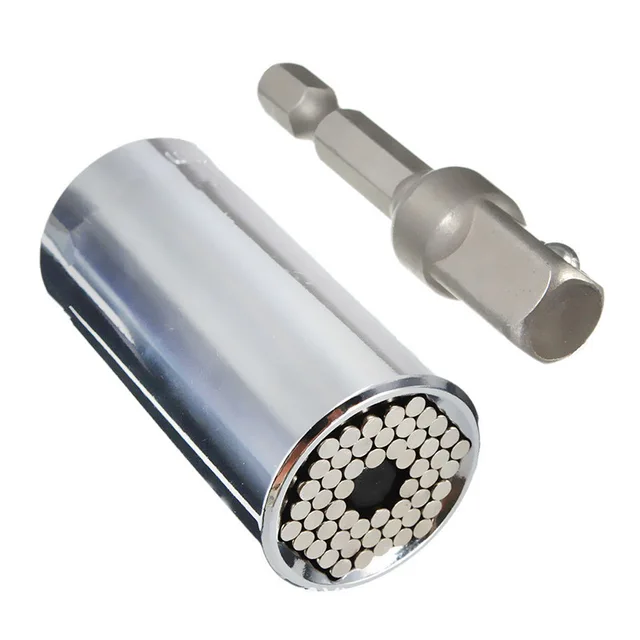 Gator Grip Universal Socket Set Torque Wrench Head Socket Sleeve 7 19mm