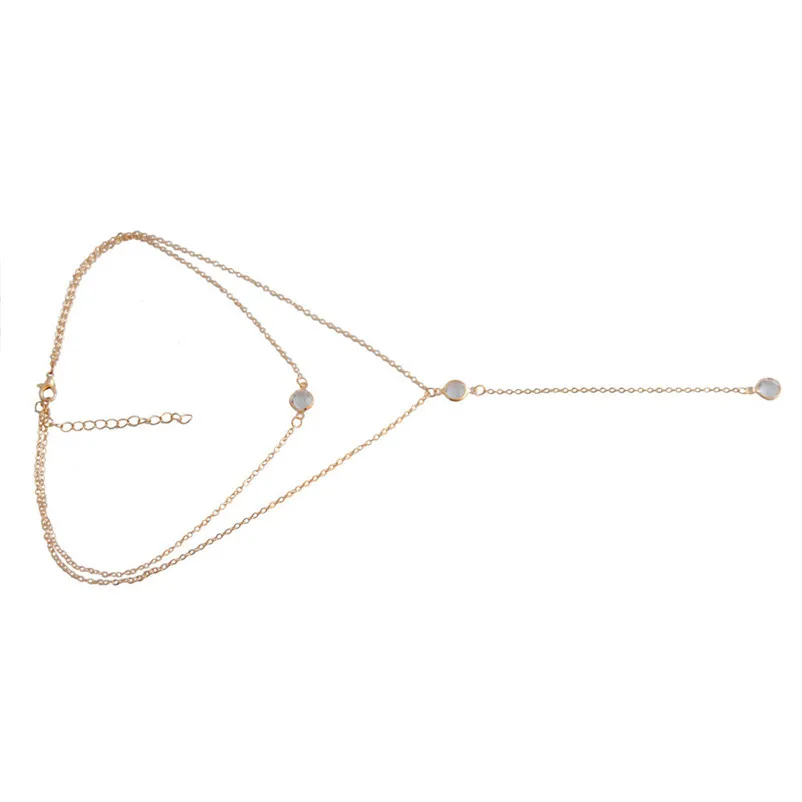 Fashion Necklace chain for women Women Multilayer Alloy Pendant Necklace Chain Jewelry collares mujer Collier ras de cou A15#N (7)