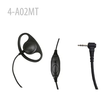

4-A02S D- Earpiece with PTT Switch for IC-T7H IC-U1