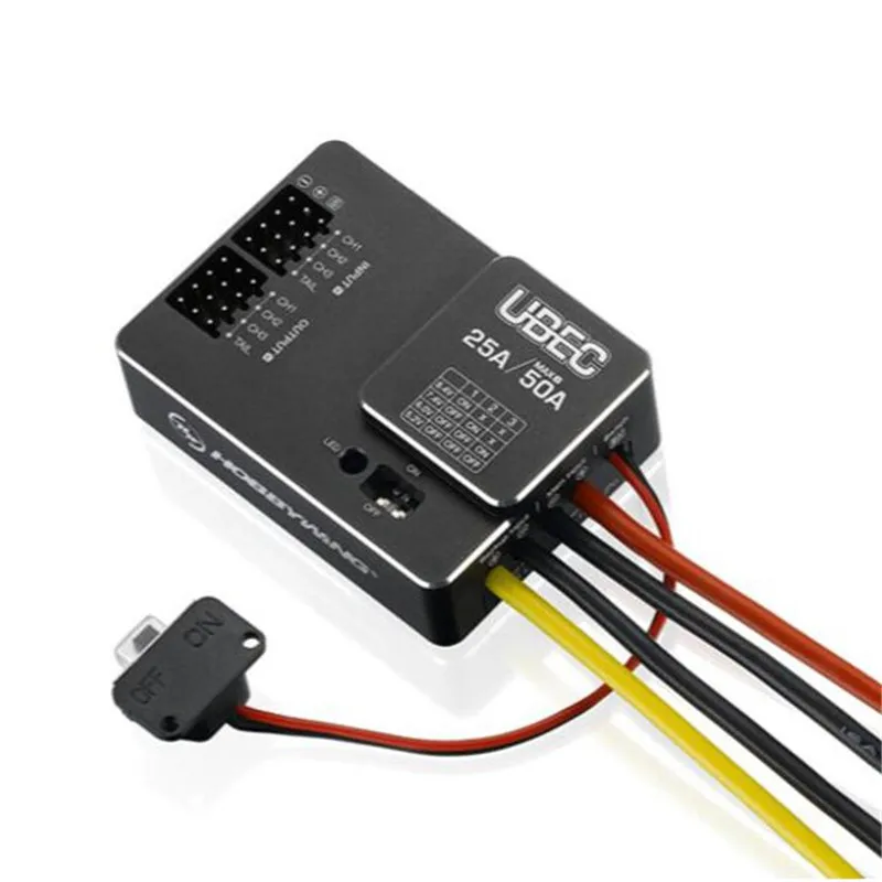 Hobbywing External 25A UBEC HV 3-18S для FPV Mini Racer RC Quadcopter беспилотный самолёт