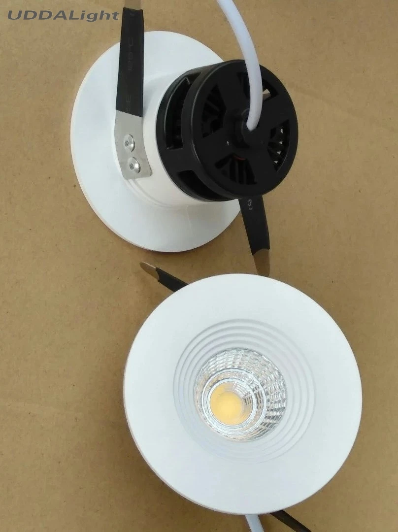 

10pcs/lot Anti-glare COB spot led light led-downlight 2in spot led 3w new hot