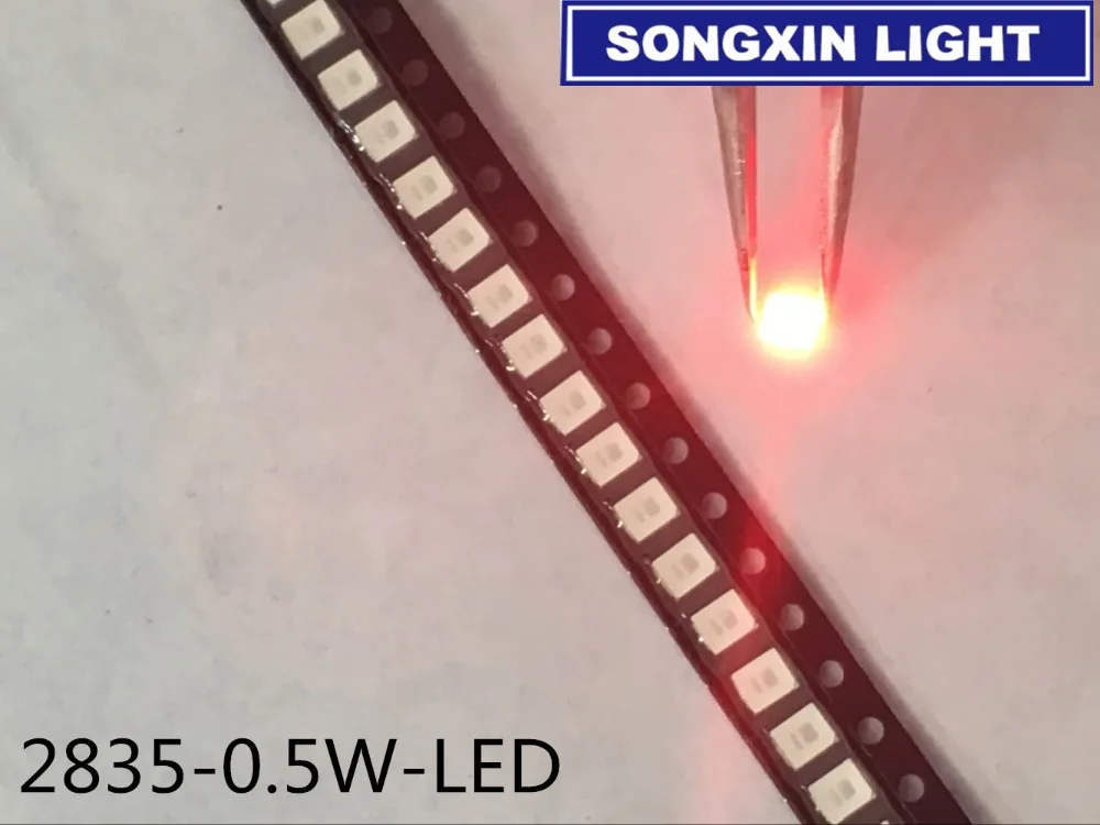 1000 шт. Красный Чип SMD 2835 2 в мА 18 20 лм|Детали и аксессуары для приборов| |