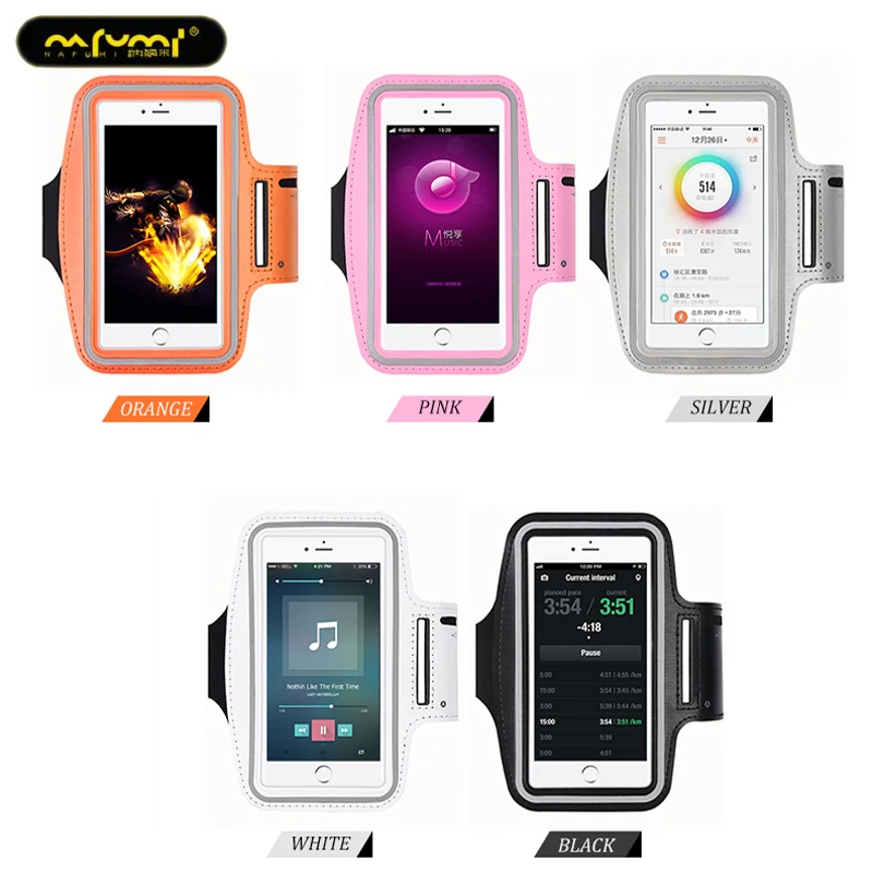 

5.5 inch Phone Case for iPhone 8 Plus 7 plus 6s plus 6 plus case Armband Sports Arm Band Belt Cover Running GYM Bag Case