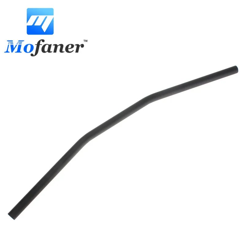 Black Motorcycle Drag Bar Handlebar 1/" 25mm Diameter 32 Inch Wide Harley Bobber