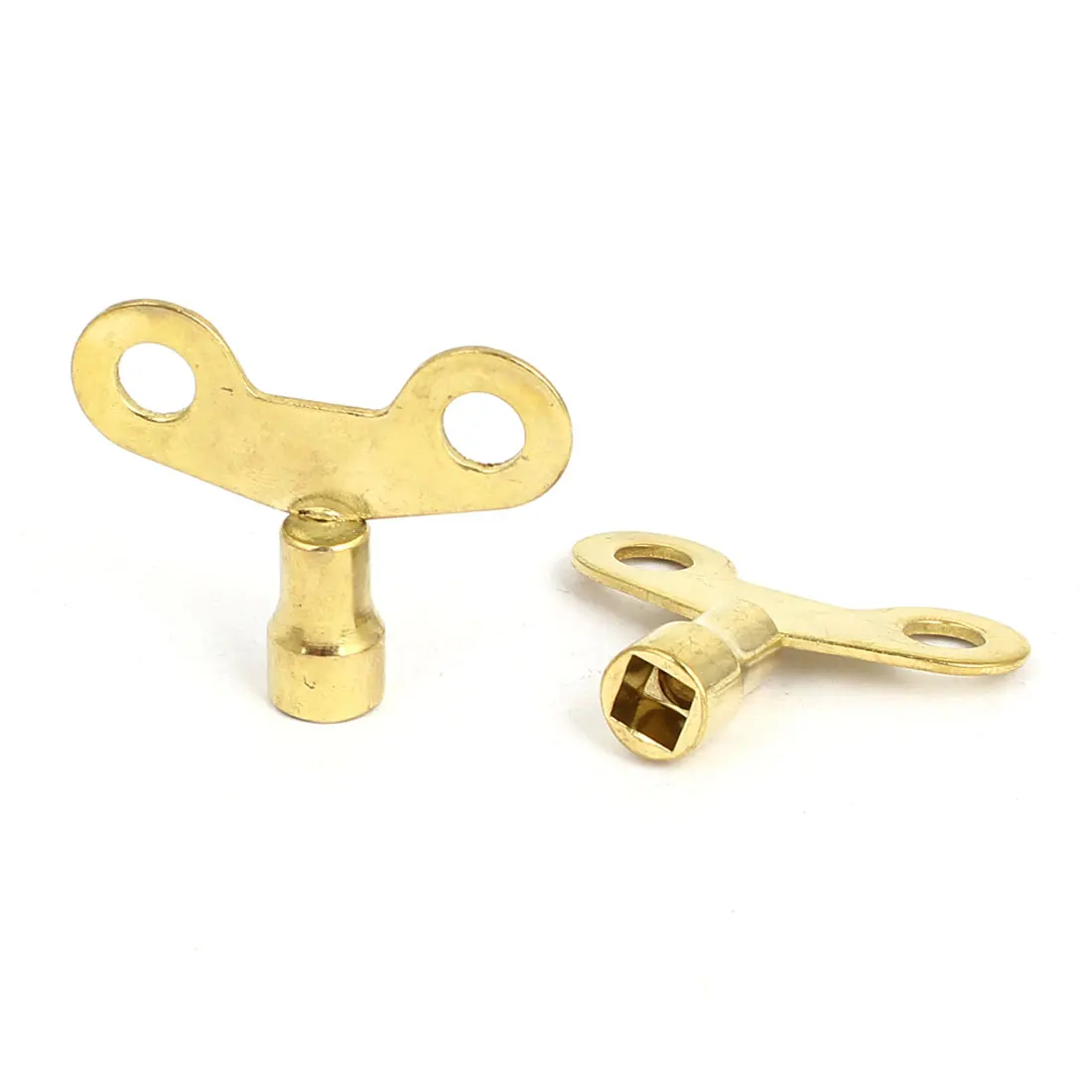 

UXCELL 2Pcs 6Mm X 6Mm Square Socket Hole Water Tap Faucet Key Knob Switch Gold Tone For Lock Faucet Kitchen Faucet Accessories
