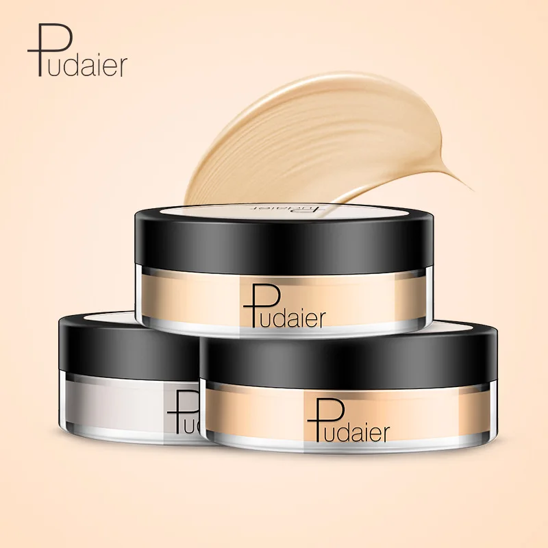 

Pudaier Face Concealer Cream Dark Eye Circle Hide Blemish Concealer Powder Foundation Base Makeup Whitening Cosmetic TSLM2