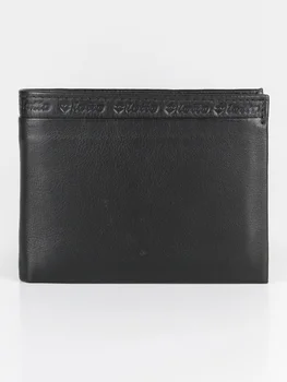 

Black leather wallet
