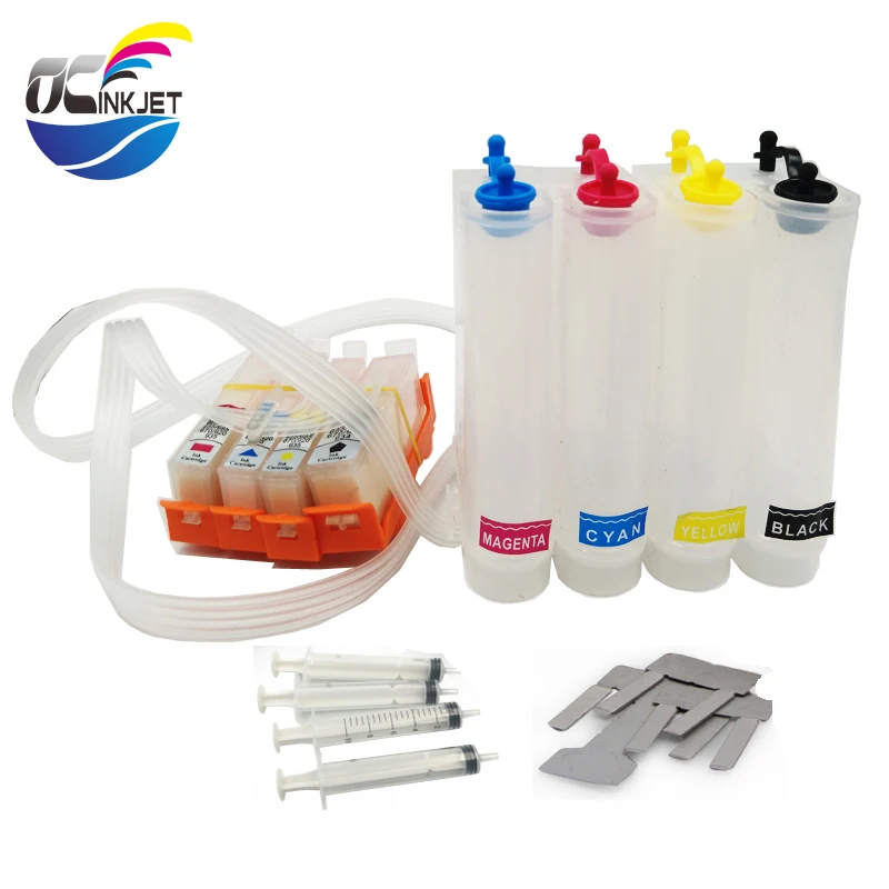 OCINKJET 364 CISS для HP Ciss продолжает подачу чернил B8550 B8558 C6380 B209A B210A 5515 6510 с постоянным