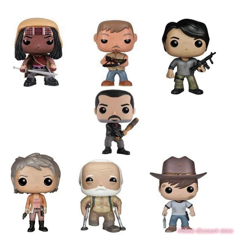 The Walking Dead Рик Гленн Карл Negan Фигурку Giocattoli Bambola | Игрушки и хобби