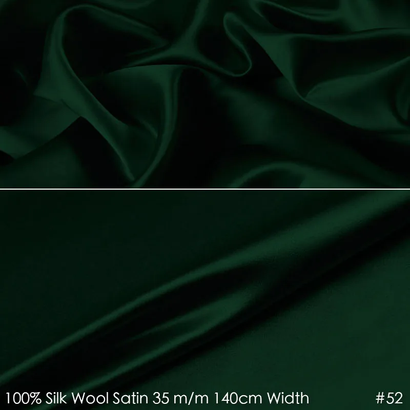 SW14035 шелк шерсть/чистый цвет, 13 цветов/шелковая ткань шелк тутового шелкопряда 35% шелк, 65% шерсть тяжелый/Ширина: 1.53yd, толщина: 35 момме