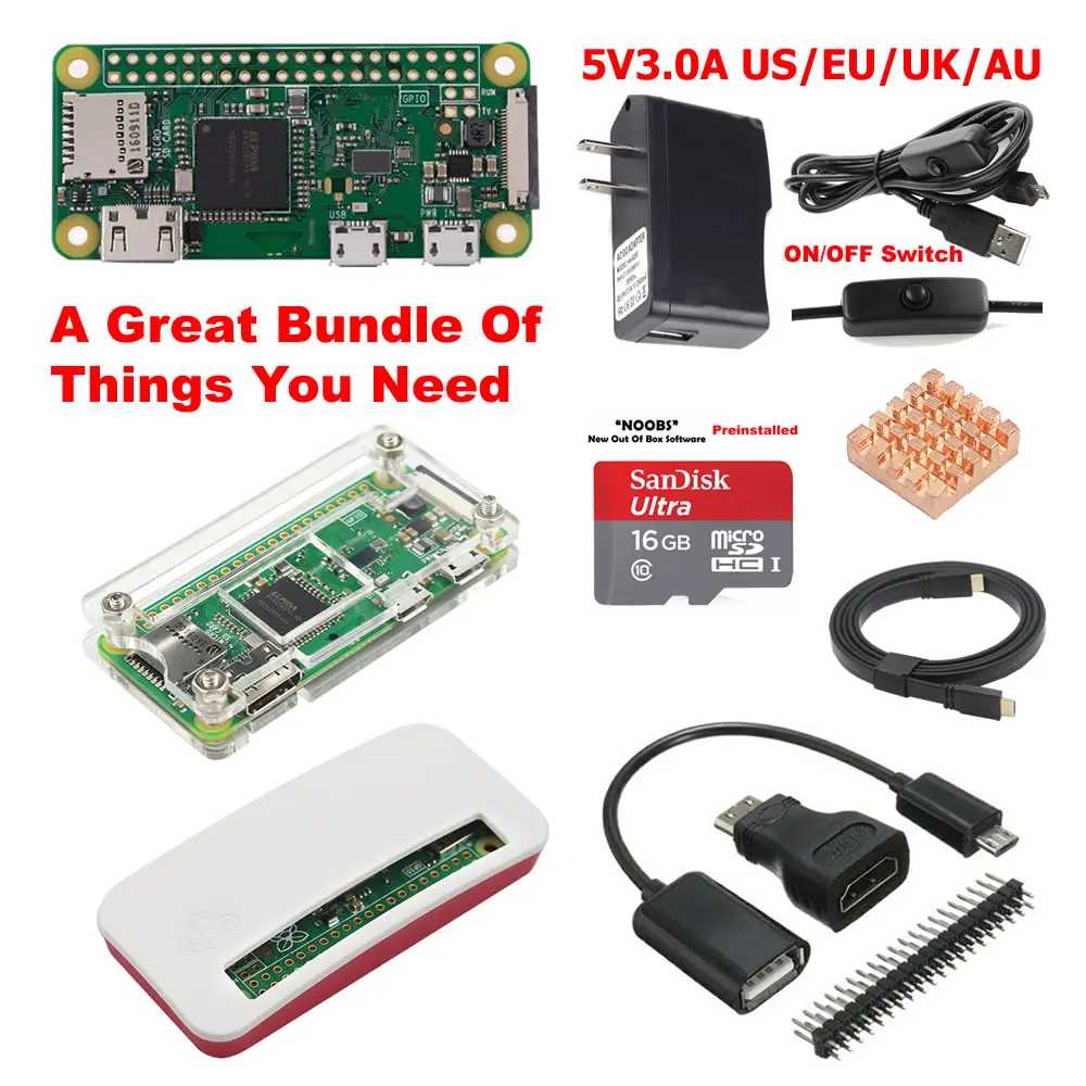 

Raspberry Pi Zero Starter Kit Z001