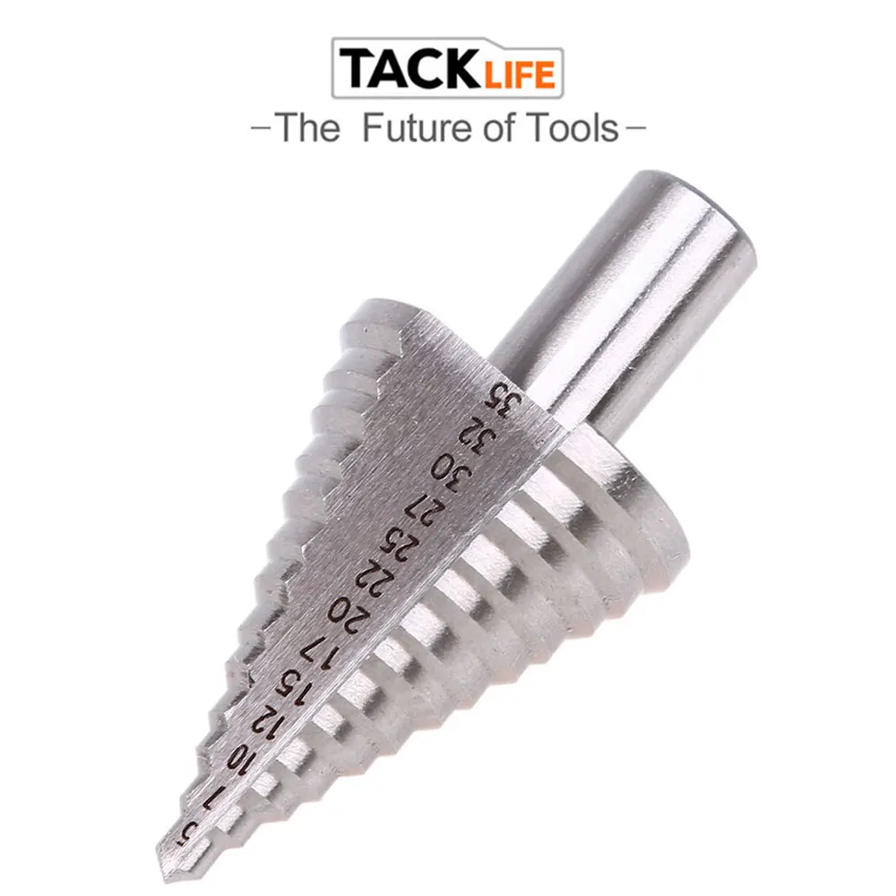 High Speed Steel Silver Convenience Tools Multiple Hole Cutter Hex Titanium Step Drill Useful Countersink Gadget Sheet Kit