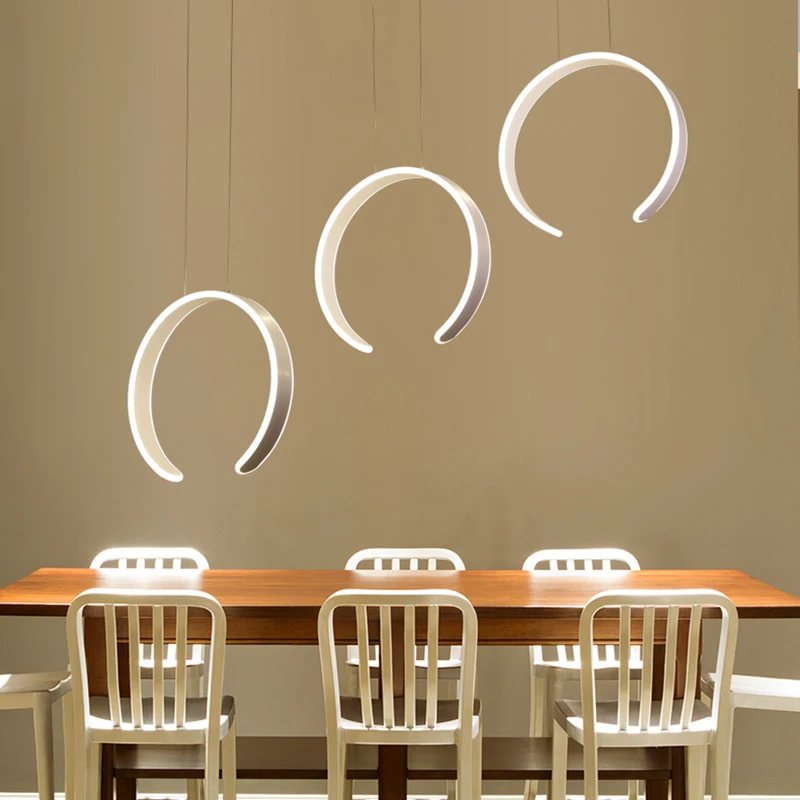 

Chandelierrec Online Modern LED Pendant Lamp living Room Bedroom Home Decor Lighting Fixture AC90~260V Hanging Pendant Lights