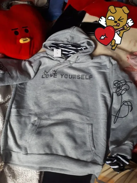Love Yourself Classic Hoodie photo review