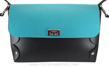 

Woman's purse with shoulder in skin from veal 100% authentic