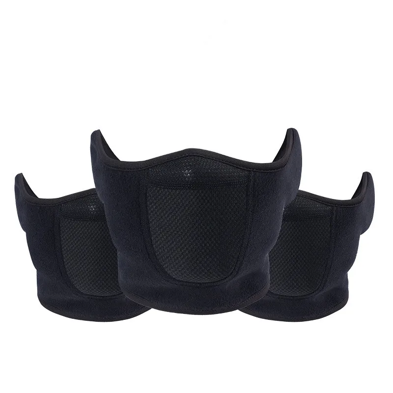

Winter Windbreak Face Mask Motorcycle Bicycle Football Outdoor Sport Neck Cover Half Face Ski Mask with Air Hole