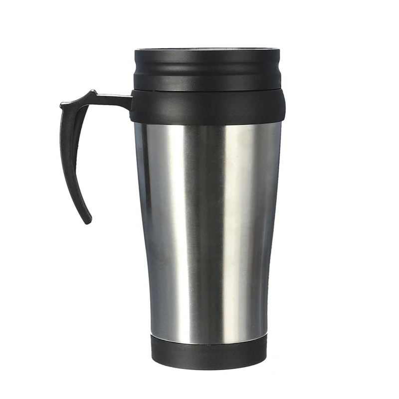 

Portable Thermal Cup Theromose 450ml Stainless Steel Insulated Travel Car Coffee Tea Tumbler ABS Water Cup Drinking cup