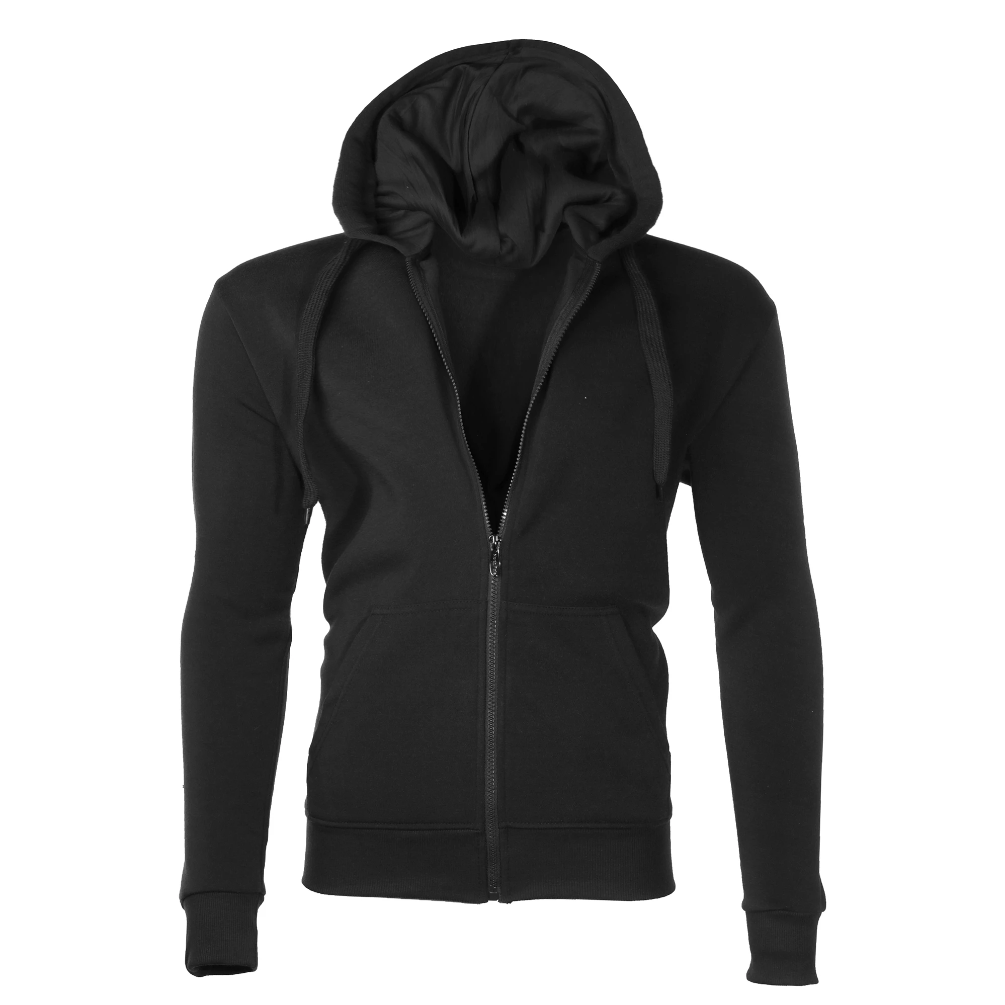 Men's Moisture Wicking Fleece-Lined Full-Zip Up Hoodie (2)